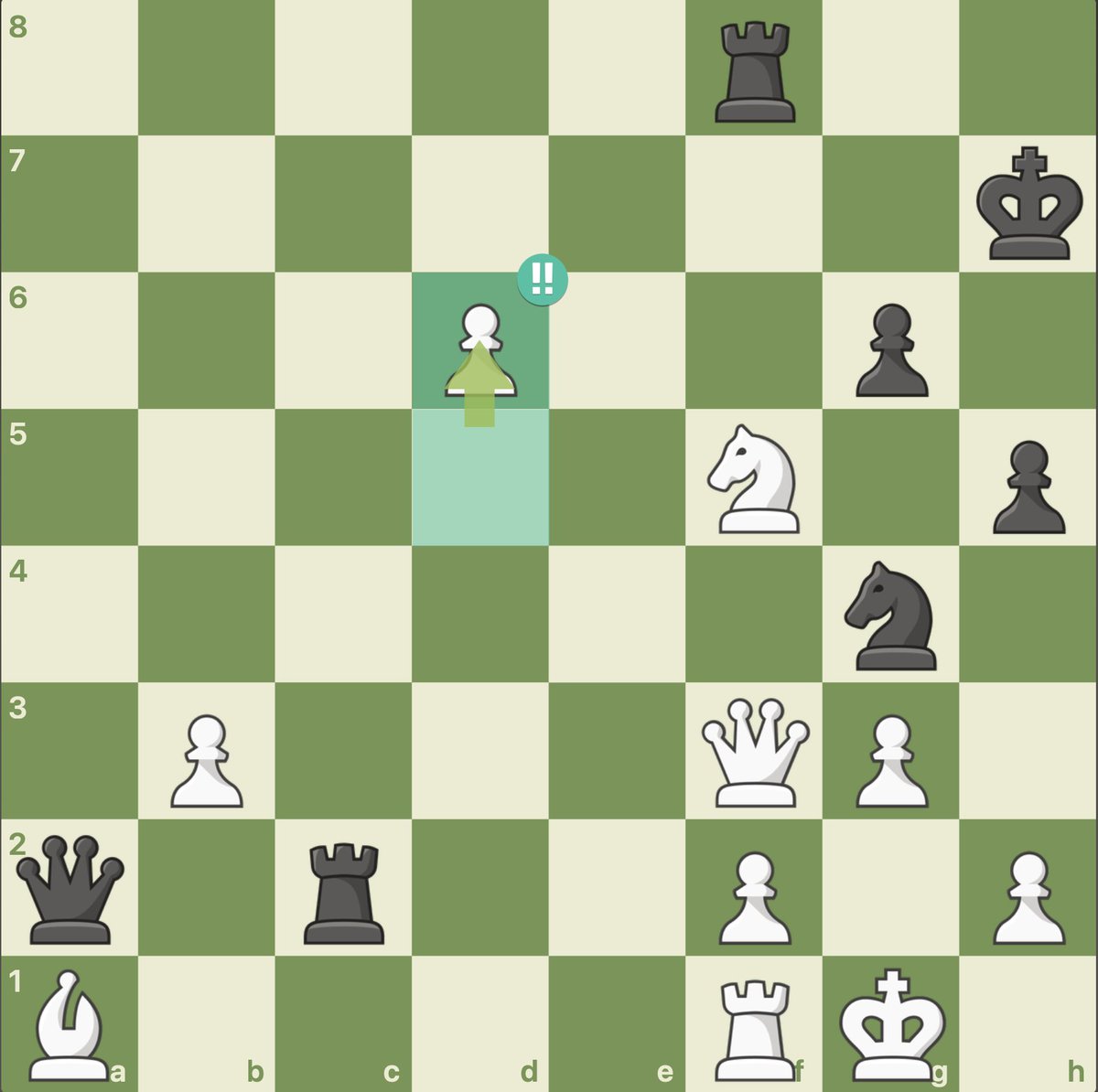 Very proud of this brilliant move in my latest match. With only 1 minute left on the clock. Can you find my forced mate when black takes the "free" knight?
