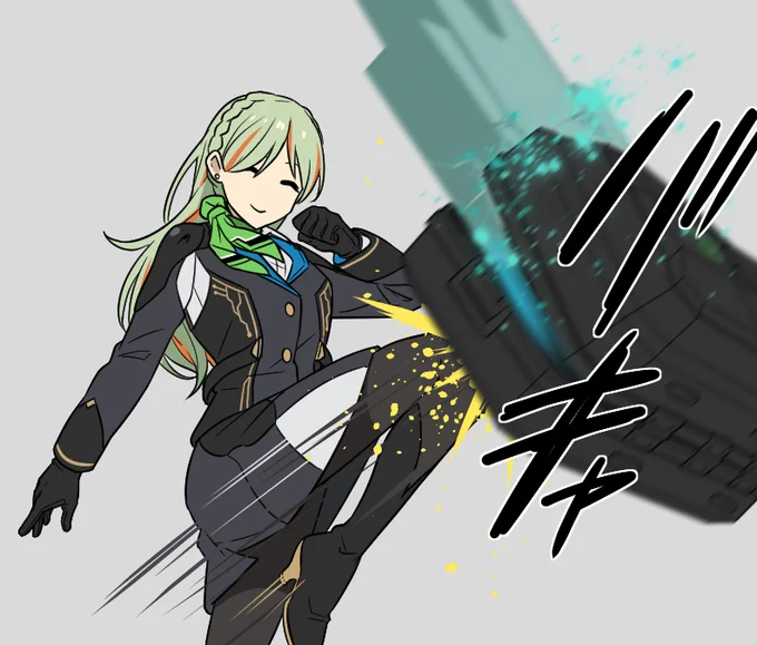 ミスティックは4話になるまで戦闘シーンがあるどころか、ほぼ登場してもいなかったのに「つよそう」ってイメージが生じたのは「常に笑顔で余裕のある女性は強キャラ」っていう二次元的な固定概念が存在しているからかもしれない。つよい。 