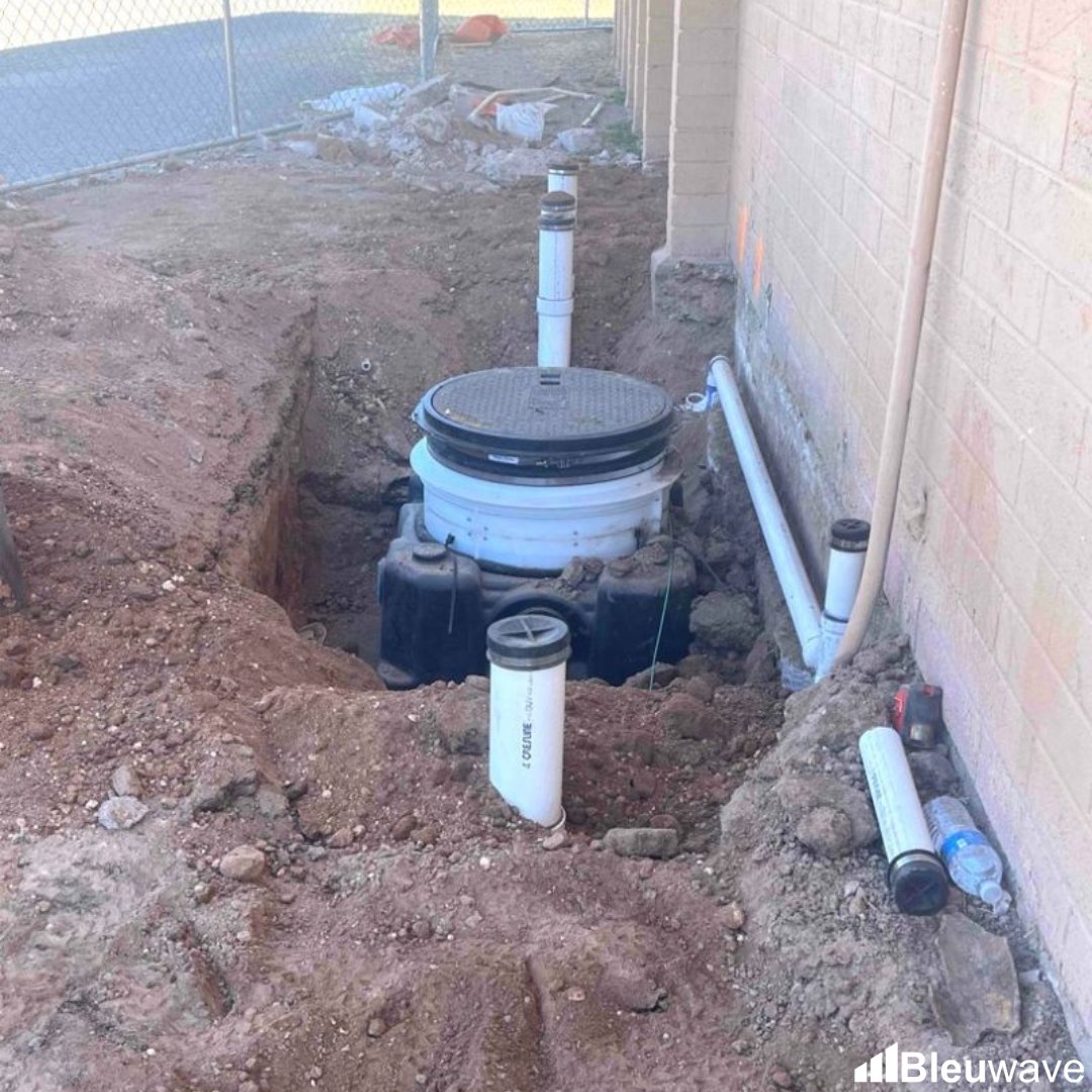 BleuwaveGC's tweet image. Lots of progress at #FirstPresbyterianChurch in City of Douglas

☑️Underground #Plumbing / rough-in
☑️Sanctuary wall cleaned up and ready for the rebuild 
☑️Lumber arrived for Framers
☑️#GreaseInterceptor Installed

#restoration #churchconstruction #rebuild