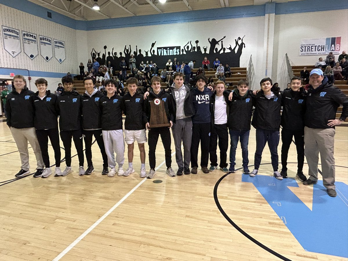 We honored our state championship boys country team tonight at Whitman. It was our 1st boys title since 1995. Thanks for a great season. Go Vikes!  <a href="/WaltWhitmanMCPS/">Walt Whitman</a> <a href="/CoachThomsXCTF/">Ben Thoms</a>
