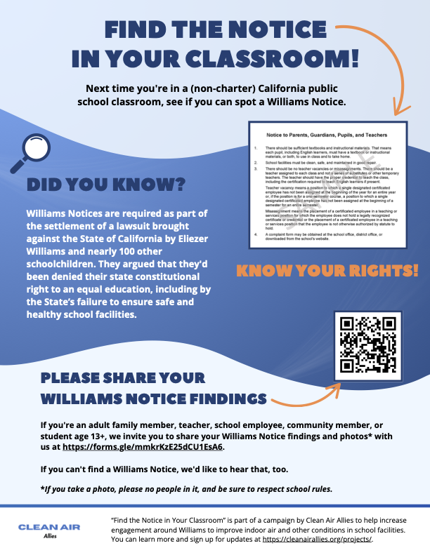 Liesl McConchie (@lieslmcconchie) on Twitter photo 🚨Know Your Rights!🚨
Clean Air Allies (the non-profit I co-founded w/ <a href="/cleanairschool/">Clean Air in Schools</a>) is launching our 1st campaign.
Did u know California students have a constitutional right to safe & healthy school facilities?
Here's what you need to know & do⬇️
🧵
cleanairallies.org 🚨Know Your Rights!🚨
Clean Air Allies (the non-profit I co-founded w/ <a href="/cleanairschool/">Clean Air in Schools</a>) is launching our 1st campaign.
Did u know California students have a constitutional right to safe & healthy school facilities?
Here's what you need to know & do⬇️
🧵
cleanairallies.org