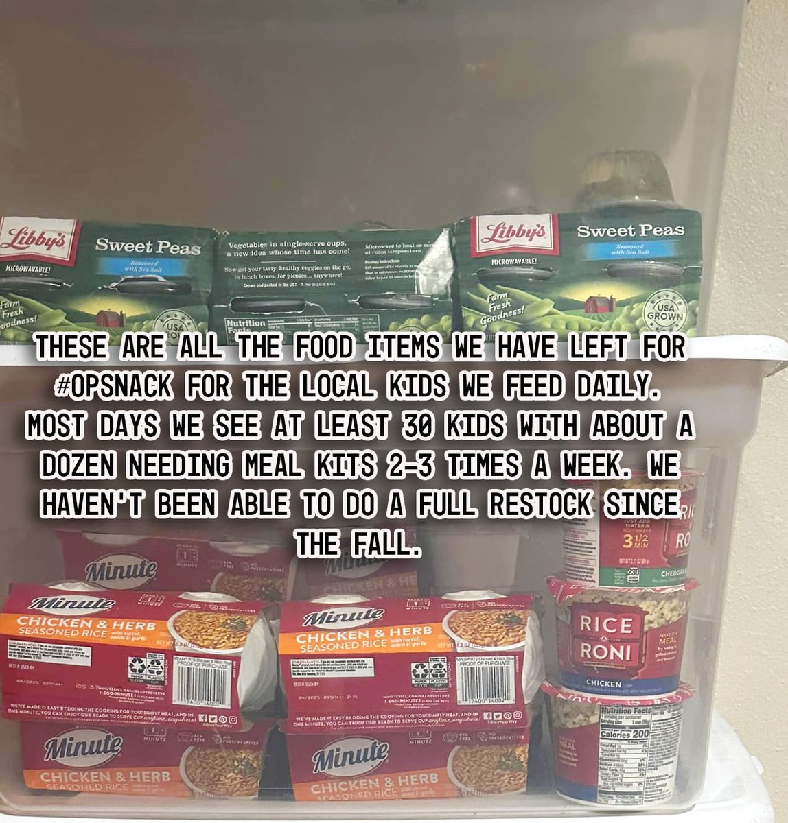 LittleMissFlint's tweet photo. URGENT!!!!
We are almost out of snack/food items for the local kids we feed daily. We haven't been able to do a full snack restock since the fall. We have a pretty big snowstorm expected Wednesday and kids going into a 4 day weekend. 

Cashapp $LittleMissFlint
https://t.co/ZoFhuNXgbN
Costco (our normal place we shop doesn't do e-giftcards)
But Meijer another local grocery store does https://t.co/McsH090L5K  (they can be sent to info@maricopeny.com)
