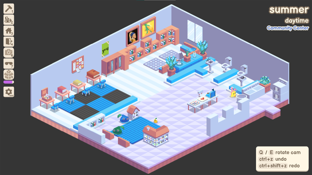 Opossumville update :8D (Also a community center) #indiegame