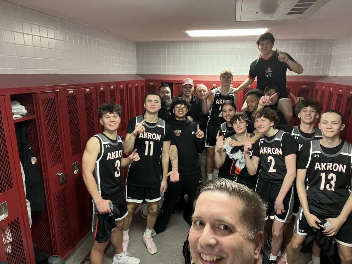 CoachJG🙏👨👩👧👧🏀🐅💰 (@justingerstung) on Twitter photo Your 24-25 N-O League Champions
A 73-59 win over Barker secures the title outright and the second title in a row after sharing with Newfane last year.
Winning isn’t easy, proud of the coaches, proud of the bench, proud of the entire team, and staff.
Congrats!!! <a href="/AkronMBBALL/">AkronTigerBasketball</a> Your 24-25 N-O League Champions
A 73-59 win over Barker secures the title outright and the second title in a row after sharing with Newfane last year.
Winning isn’t easy, proud of the coaches, proud of the bench, proud of the entire team, and staff.
Congrats!!! <a href="/AkronMBBALL/">AkronTigerBasketball</a>