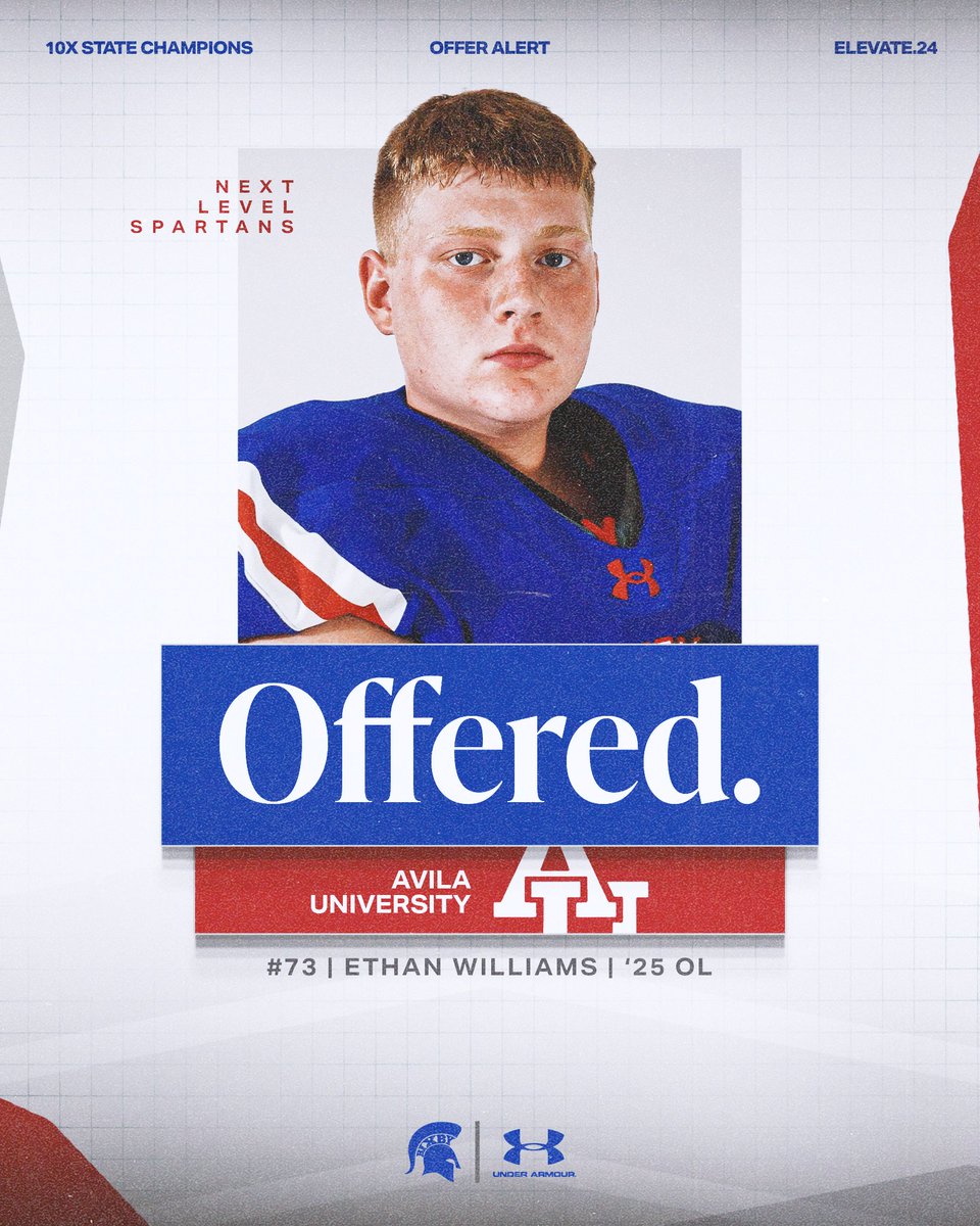 🚨 🚨 <a href="/EthanT_Williams/">Ethan Williams</a> <a href="/BixbySpartanFB/">BixbySpartanFootball</a> <a href="/AvilaFootball/">Avila University Football</a>