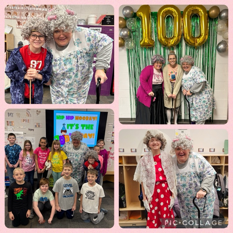 EFESSpoofhounds's tweet photo. What a FUN 100th day of school!! https://t.co/aFIep0OmPy