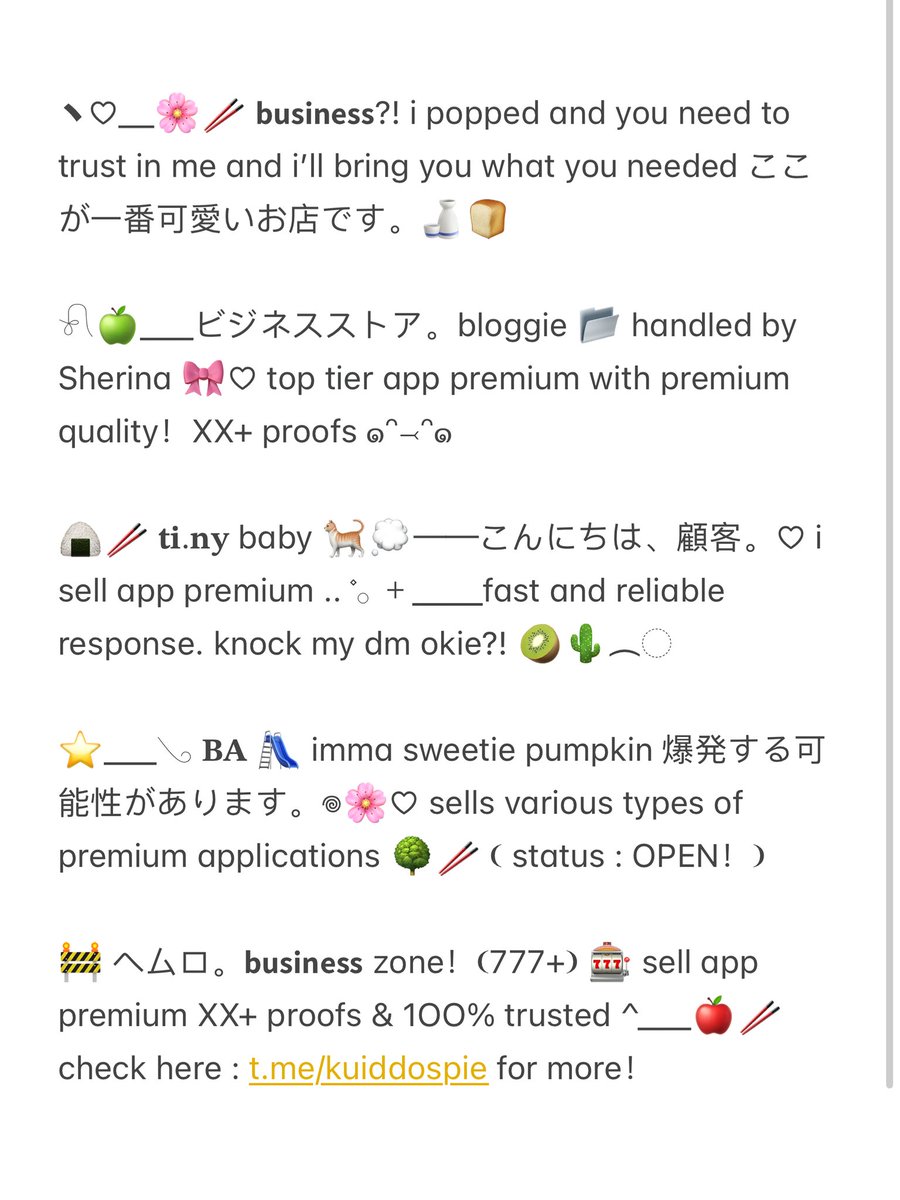 kiddospie's tweet image. 𓍢🍎 Help retweet? Thank you!

Haloo aku membawa wording bio ready stock buat akun BA dengan harga 3.5OO / each. Untuk detailnya cek ALT yaap! :O 🍶🎠🗝
𓏲♡ Payment : (Spay, Dana, Ovo, atau Gopay) 

#zonauang #zonaba