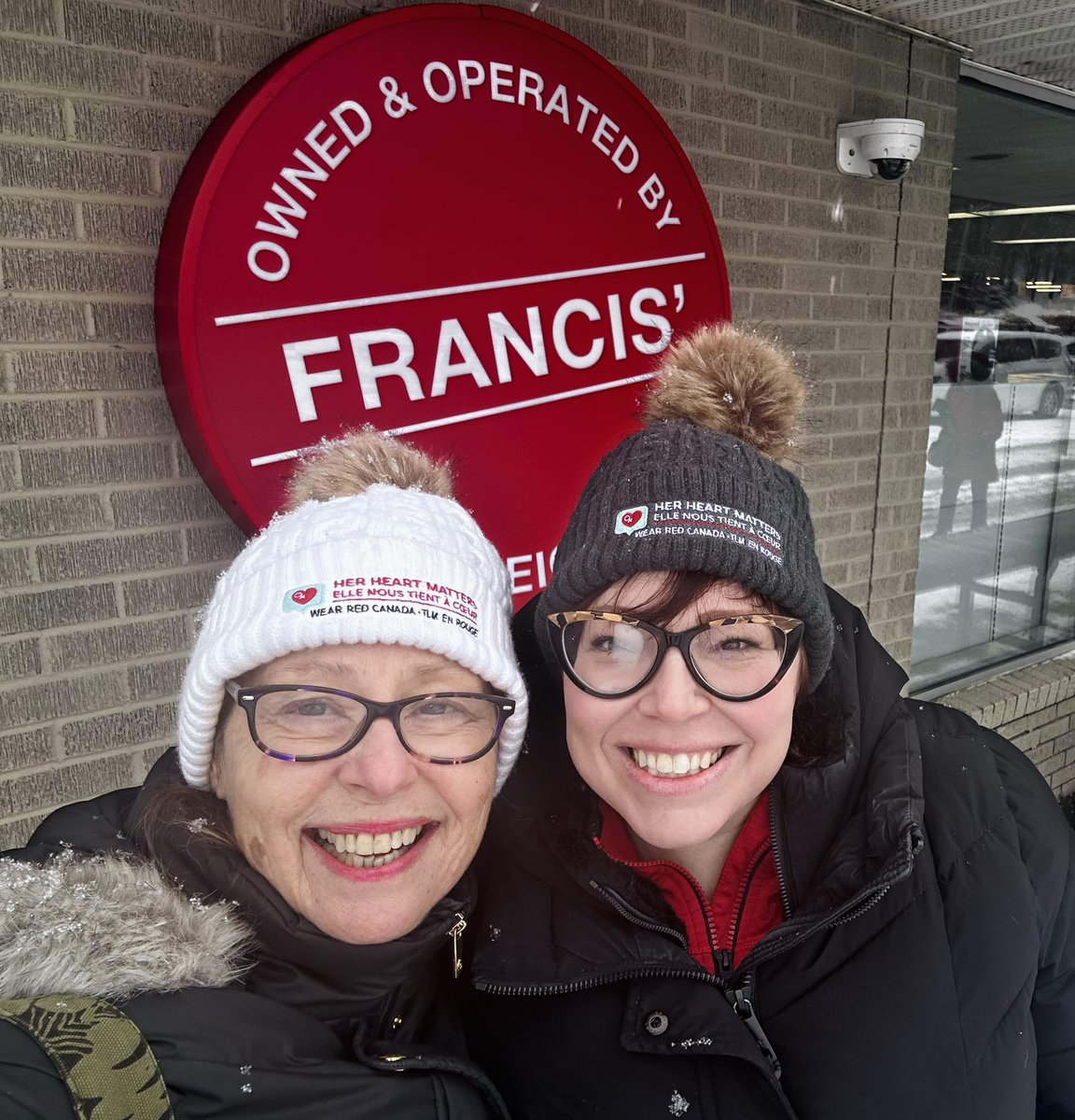 Sharon Mulvagh MD FRCPC FASE FACC (@heartdocsharon) on Twitter photo When you go to your local grocery store to meet up as part of planning for #WearRedCanadaDay and get caught in (yet another) surprise ❄️ ❄️ looking like twins!! <a href="/NicoleNickers11/">Nicole Nickerson</a> ❤️
<a href="/CWHHAlliance/">Canadian Women's Heart Health Alliance (CWHHA)</a> #HerHeartMatters <a href="/WomensHearts2/">Dr.Colleen Norris PhD 🇨🇦</a> <a href="/DrMarthaGulati/">Dr. Martha Gulati ♥️🫀❤️🩹🇨🇦</a> <a href="/MullenKerri/">Kerri-Anne Mullen</a> <a href="/MelissaCoreGunn/">Melissa Core-Gunn</a> When you go to your local grocery store to meet up as part of planning for #WearRedCanadaDay and get caught in (yet another) surprise ❄️ ❄️ looking like twins!! <a href="/NicoleNickers11/">Nicole Nickerson</a> ❤️
<a href="/CWHHAlliance/">Canadian Women's Heart Health Alliance (CWHHA)</a> #HerHeartMatters <a href="/WomensHearts2/">Dr.Colleen Norris PhD 🇨🇦</a> <a href="/DrMarthaGulati/">Dr. Martha Gulati ♥️🫀❤️🩹🇨🇦</a> <a href="/MullenKerri/">Kerri-Anne Mullen</a> <a href="/MelissaCoreGunn/">Melissa Core-Gunn</a>