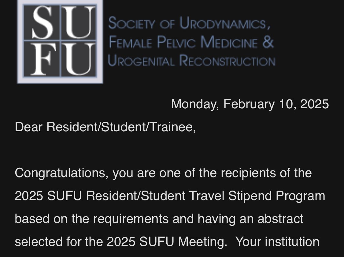 Andrew Shea Afyouni (@andysheaafyouni) on Twitter photo Truly grateful to <a href="/sufuorg/">SUFU</a> for this Travel Stipend Award and for the wonderful opportunity to attend this year’s SUFU Winter Meeting. Thank you to my amazing mentors <a href="/ZhinaSadeghi/">Zhina</a> and Dr. Akhil Das - looking forward to presenting our work! <a href="/UCI_Urology/">UCI Urology</a> <a href="/nkhanmam/">Narmina Khanmammadova</a> Truly grateful to <a href="/sufuorg/">SUFU</a> for this Travel Stipend Award and for the wonderful opportunity to attend this year’s SUFU Winter Meeting. Thank you to my amazing mentors <a href="/ZhinaSadeghi/">Zhina</a> and Dr. Akhil Das - looking forward to presenting our work! <a href="/UCI_Urology/">UCI Urology</a> <a href="/nkhanmam/">Narmina Khanmammadova</a>