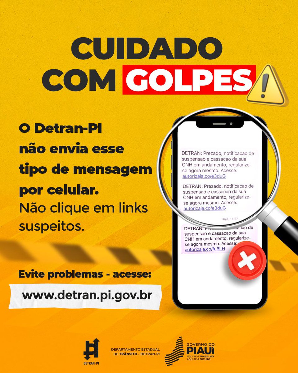 Detran Piauí tweet media