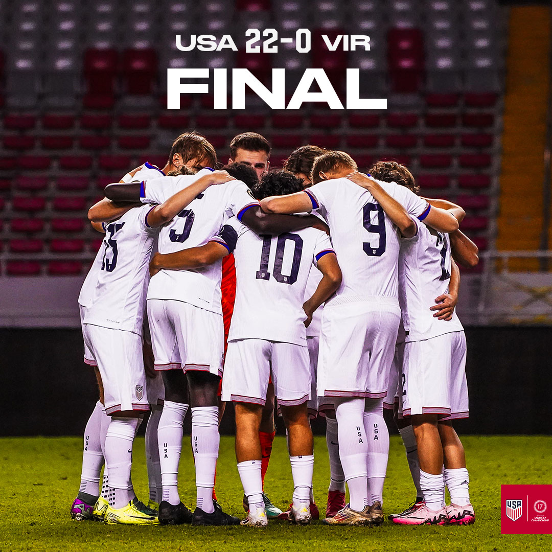 FT | One game down, two to go

#U17MNT