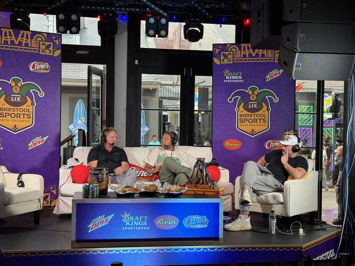 What an incredible Super Bowl week!  Thanks to our partners <a href="/newheightshow/">New Heights</a> and <a href="/barstoolsports/">Barstool Sports</a> for putting on a heck of a week. Had a blast hanging out with <a href="/PFTCommenter/">PFT Commenter</a> <a href="/stoolpresidente/">Dave Portnoy</a> and of course <a href="/JasonKelce/">Jason Kelce</a>