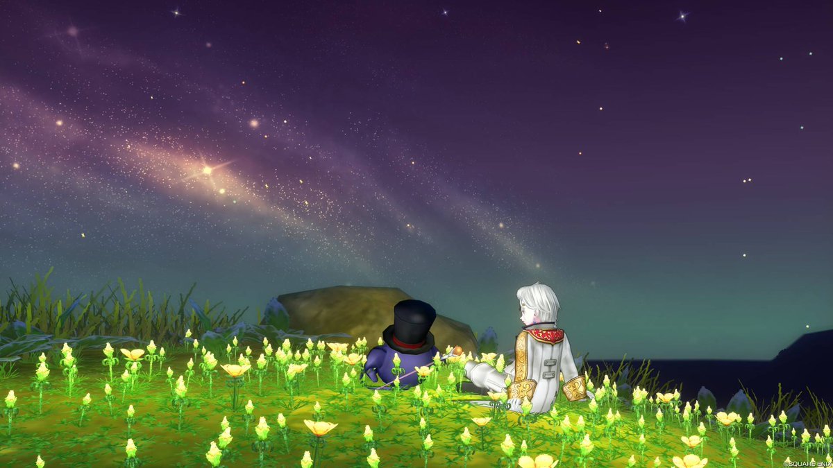 CATHARSISKILLER's tweet image. One of the more kino screenshots from my Dragon Quest X days. I will return soon once I feel bad enough at vidya to warrant playing an MMO again