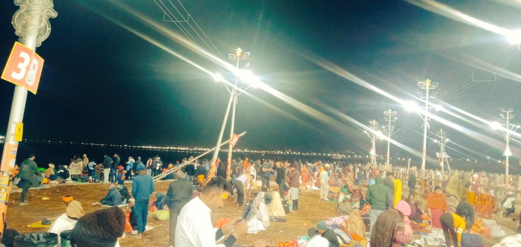 AnubhavOnField's tweet image. Jay Ganga Maiya
