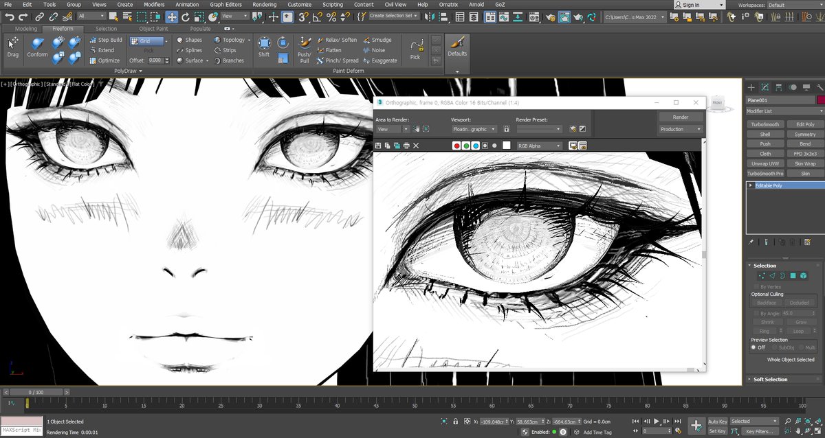 blid17889363's tweet photo. 2D to 3D https://t.co/4btGkGm98g