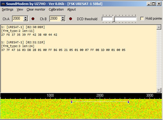 EU1SAT's tweet photo. URESAT-1 RAW Telemetry
2025-02-10 23:31:11 UTC
Max. Elev. 30°, Alt. 220 km
Decay prediction: February 12
2 Frame I uploaded to @SatNOGS DB
https://t.co/66vaRrYde7
@AmsatSpain @ure_es #URESAT #HADESB #SO120 #PocketQube https://t.co/eLQ648naIb
