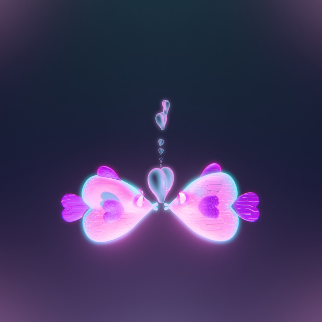 leafy_5's tweet photo. Day 1237- Fishy-Kissy Faces
π§© Blender 4.3
π§© Cycles
#everydays #blender #blender3d #cyclesrender #b3d #3dillustration #3dgraphics #3danimation #loopinganimation #geometrynodes #motiongraphics #valentinesday #fishkiss #fishykissy https://t.co/nigXJ43dnY