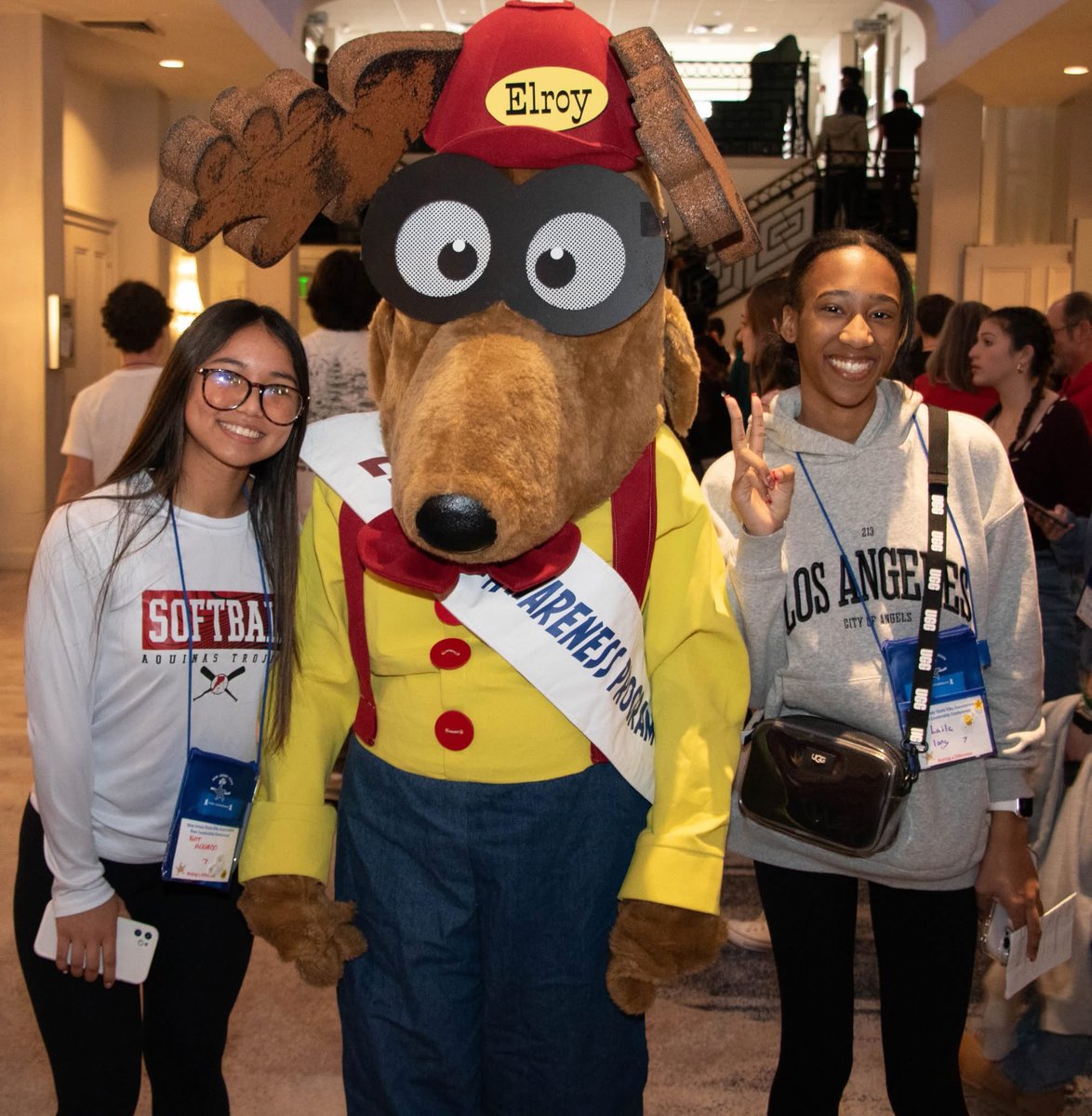 NatAcevedo2027's tweet photo. so grateful for the opportunity to attend the NJ Elks Peer Leadership Conference this past weekend. had a great time getting out of my comfort zone, learning from all the guest speakers &amp; connecting with so many people! 🤍 #peerleader #peerleadership #elksconference https://t.co/vZJhc9jW6W