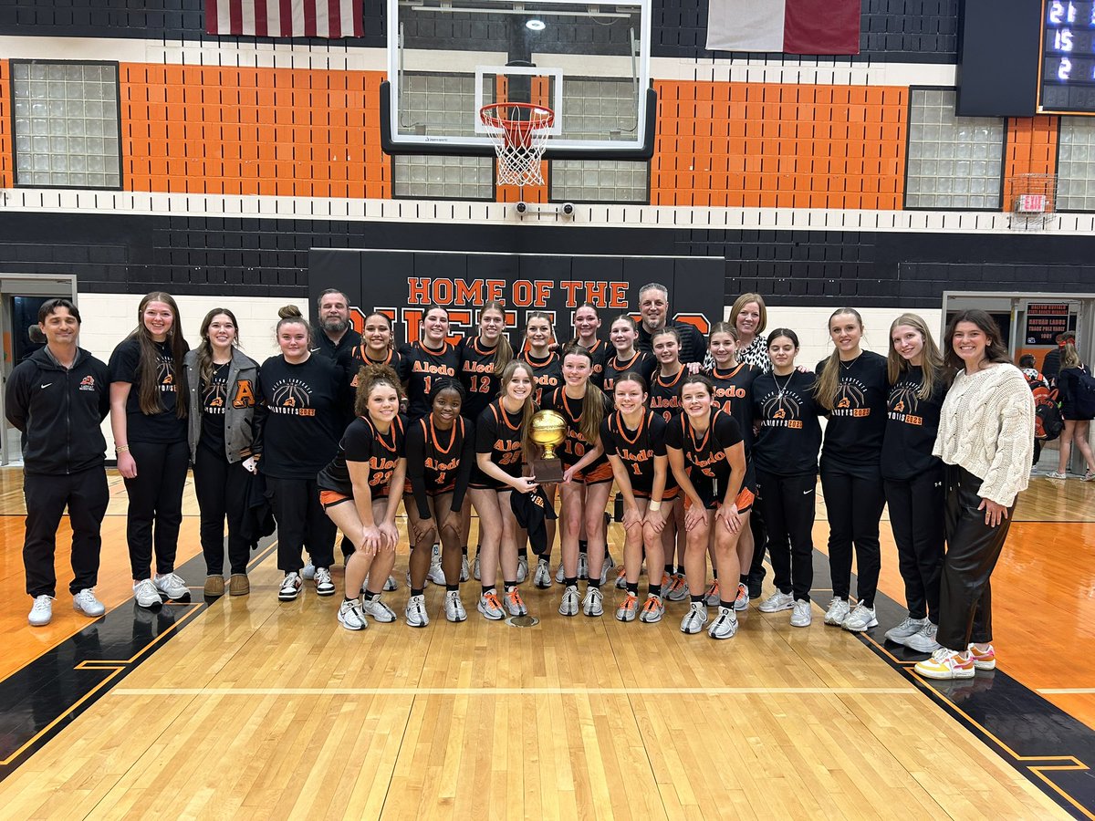 🧡🖤 Bi-District Champs 🖤🧡

Ladycats - 53
Hawks - 37

With a complete team effort, we clinched the Bi-District Championship against a talented Birdville team tonight! 

Round 1 ☑️

#WinAsOne 

<a href="/AledoISD/">Aledo ISD</a> 
<a href="/AledoAthletics/">Aledo Athletics</a>
<a href="/BearcatsofAledo/">Aledo High School</a> 
<a href="/coachbbelk/">brandy belk 🧡🖤</a>