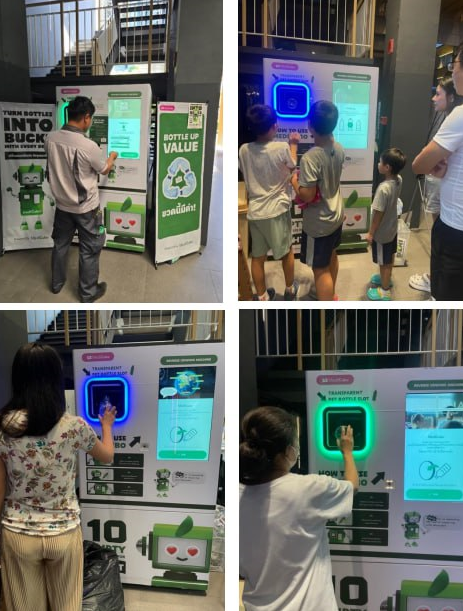 RCX_official's tweet photo. With a user-friendly touchscreen interface, anyone can easily participate in #R2E!🌱
Get your rewards quickly with a simple QR code scan 🌍💰 
#RecycleX #RVM #blockchain #AI https://t.co/QZoCxgLqf6