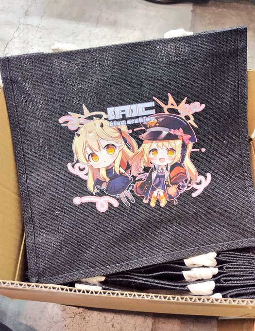 新刊セットのバッグこんなかんじです!サンクリにももっていきます! 