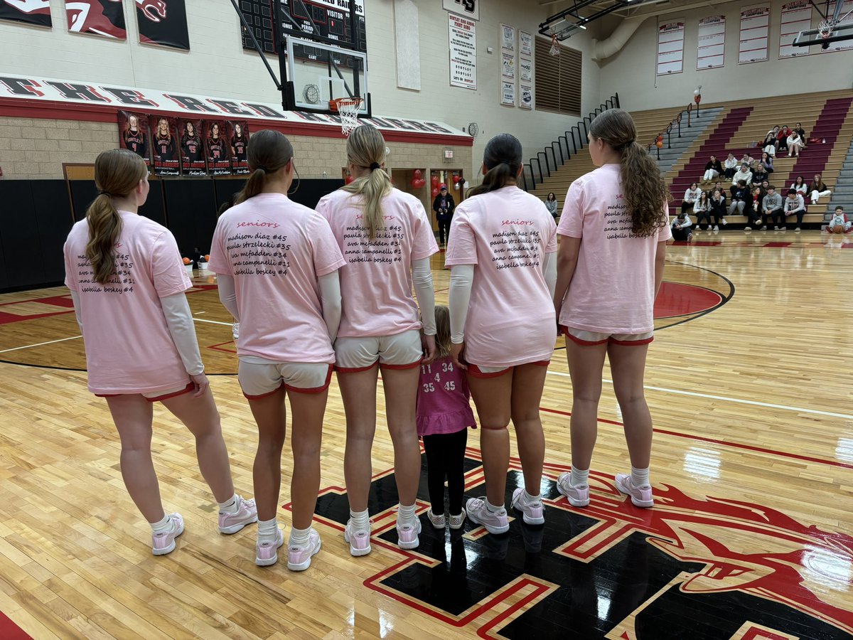 Varsity FINAL: Huntley 72, McHenry 6. 

A great night celebrating a great group of seniors. Congratulations once again to Isabella, Avan, Anna, Madison, and Paula. 

#togetherasone