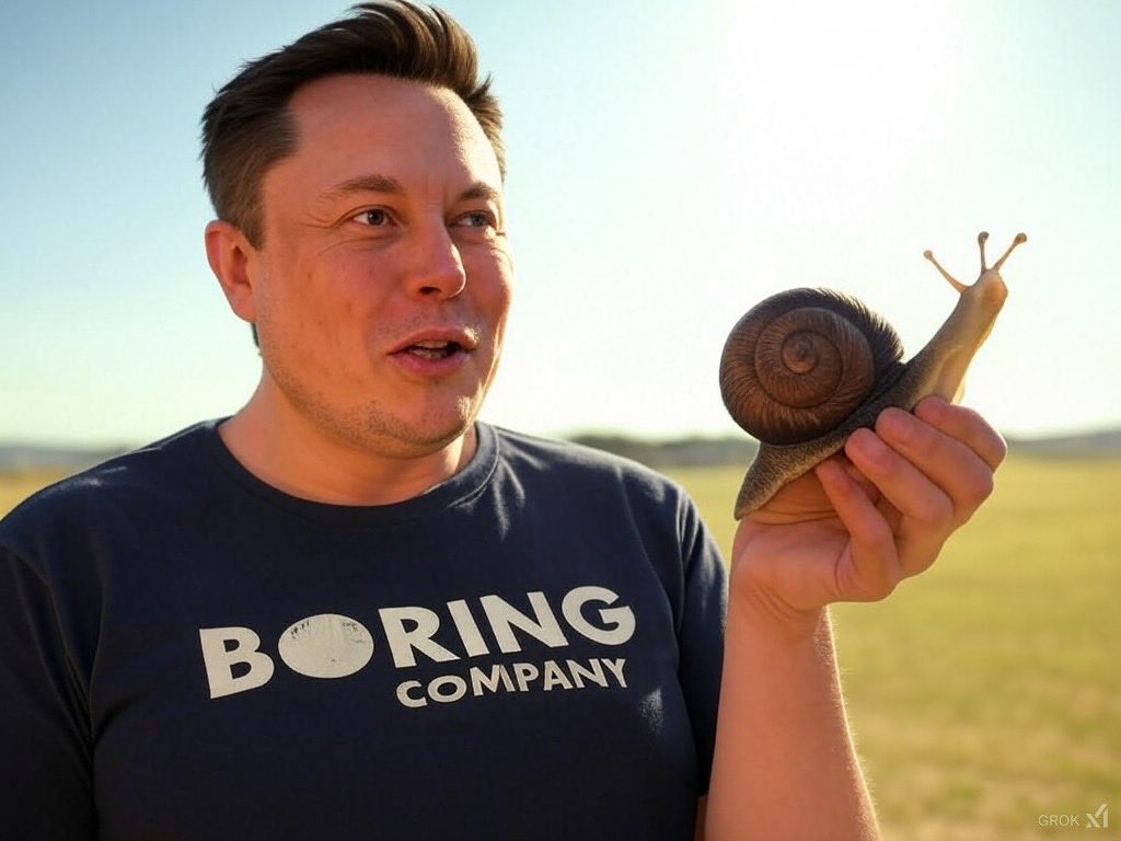 elonssnailgary's tweet photo. Meet $GARY, The Boring Company Mascot 🐌 https://t.co/lBDDWi95gX