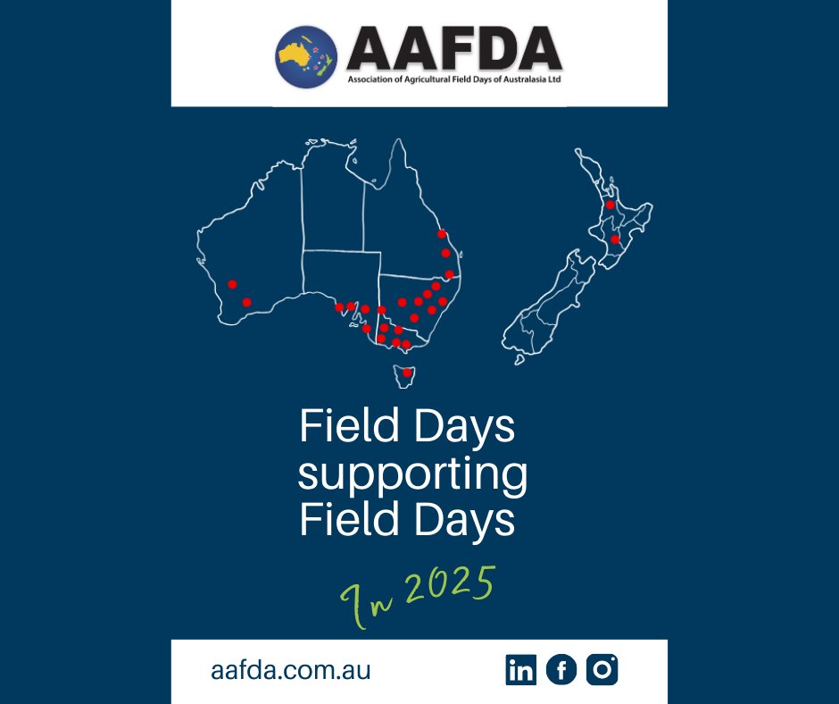 🎯We empower primary producers to learn and access new technologies that drive efficiencies and growth.
🎯We empower agricultural suppliers to connect with new audiences, and showcase their machinery and technologies.
😎 Don't miss Henty'25 on September 23-25. #hentyfielddays