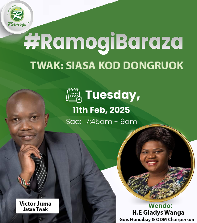 RamogiFM's tweet image. TWAK Mabiro E #RamogiBaraza :
ODM Ochung' nade?Yamo futo nade?
Dongruok ma Homabay Chalo Nade?
Wendo:Governor @gladyswanga 

#Kogwen2025
#SuperTuesday
@victorjuma1 
@TheODMparty