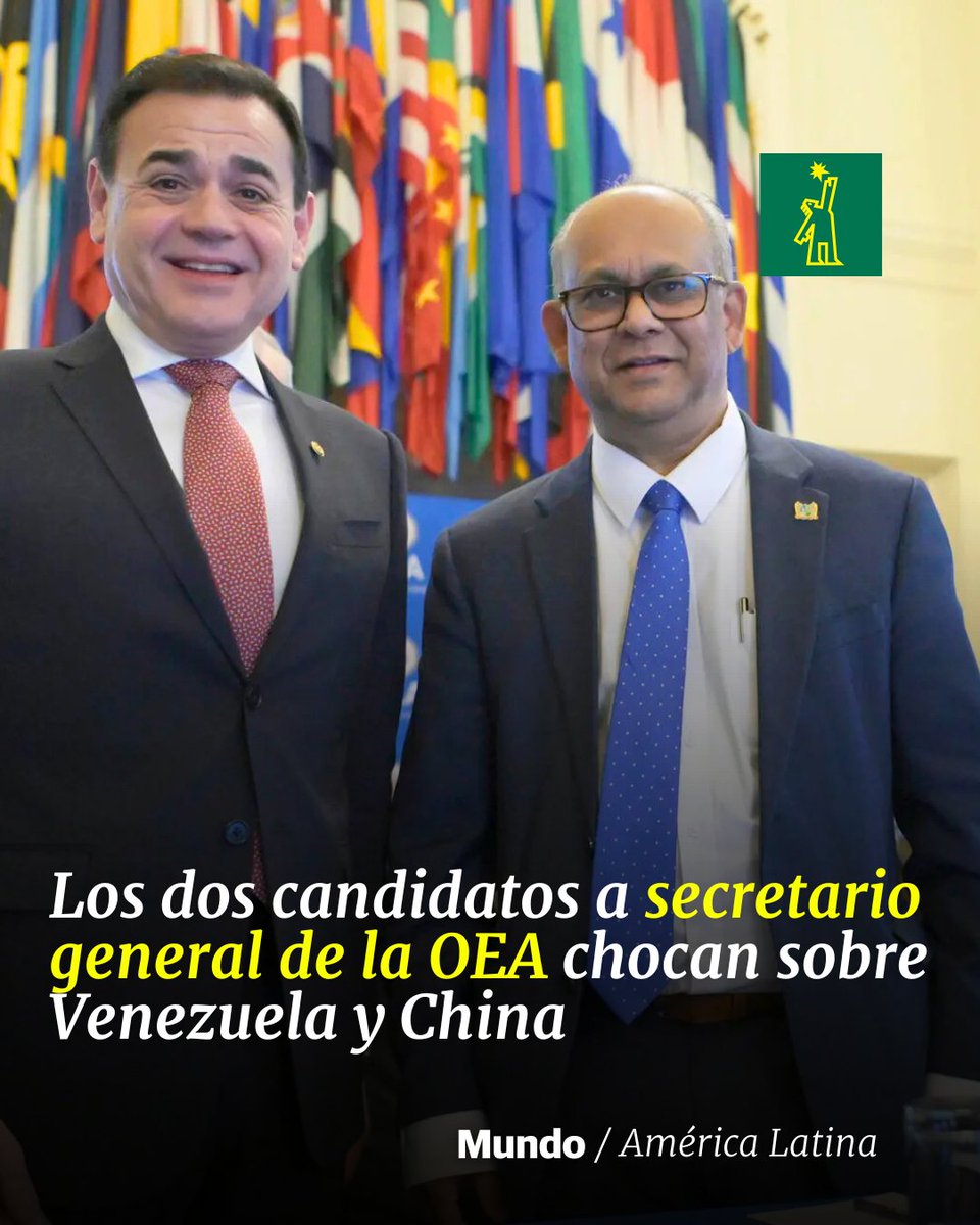 DiarioLibre's tweet photo. | #AméricaLatina | El próximo 10 de marzo se elegirá al sustituto de Luis Almagro como secretario general de la OEA

🔗https://t.co/J0iKnsGy2Z

#DiarioLibre #Noticias #China #Venezuela #OEA #DebateGeneral https://t.co/W0hVcoH2UN