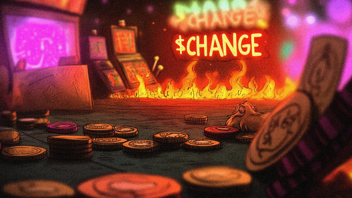 🎰 uhh… almost time… ‘bout a week out now… 🎰

town’s been restless… burn barrels runnin’ low… hobos squattin’ in circles mutterin’ bout big things brewin’… n’ lemme tell ya… they ain’t wrong. 🔥💰

$change is creepin’ closer… squattin’ ‘n burnin’ mechanics all comin’