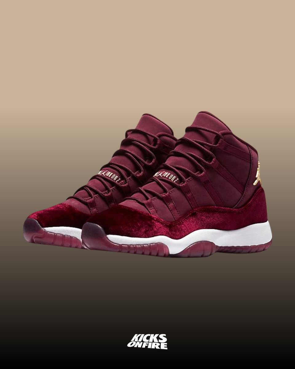 burgundy and gold jordan 11