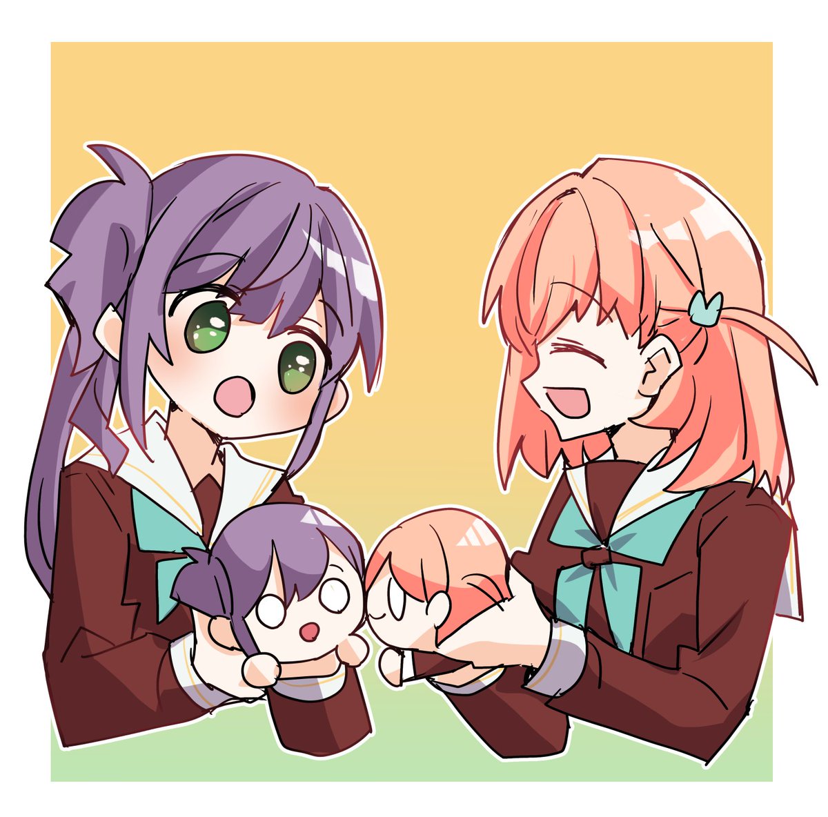 「こずかほ #蓮ノ空美術部 」|環月紙袋僕ラブ「ジ51,52」せつはる合同＋おまめ合同＋個人誌🌈👼🔖💫🐬♦✨のイラスト