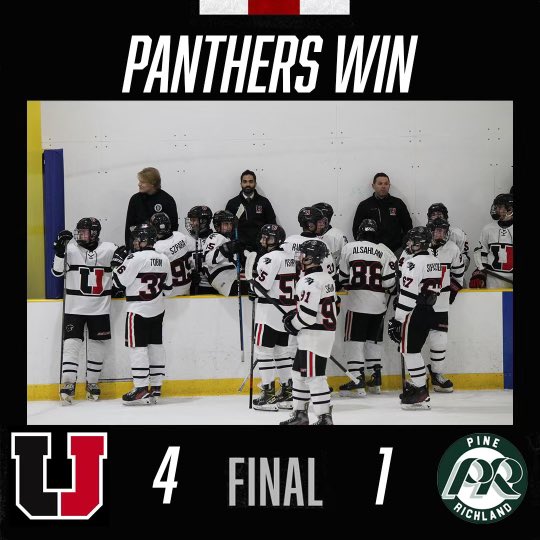 The Panthers sweep the season series with a 4-1 win over Pine Richland! #purrpanthers