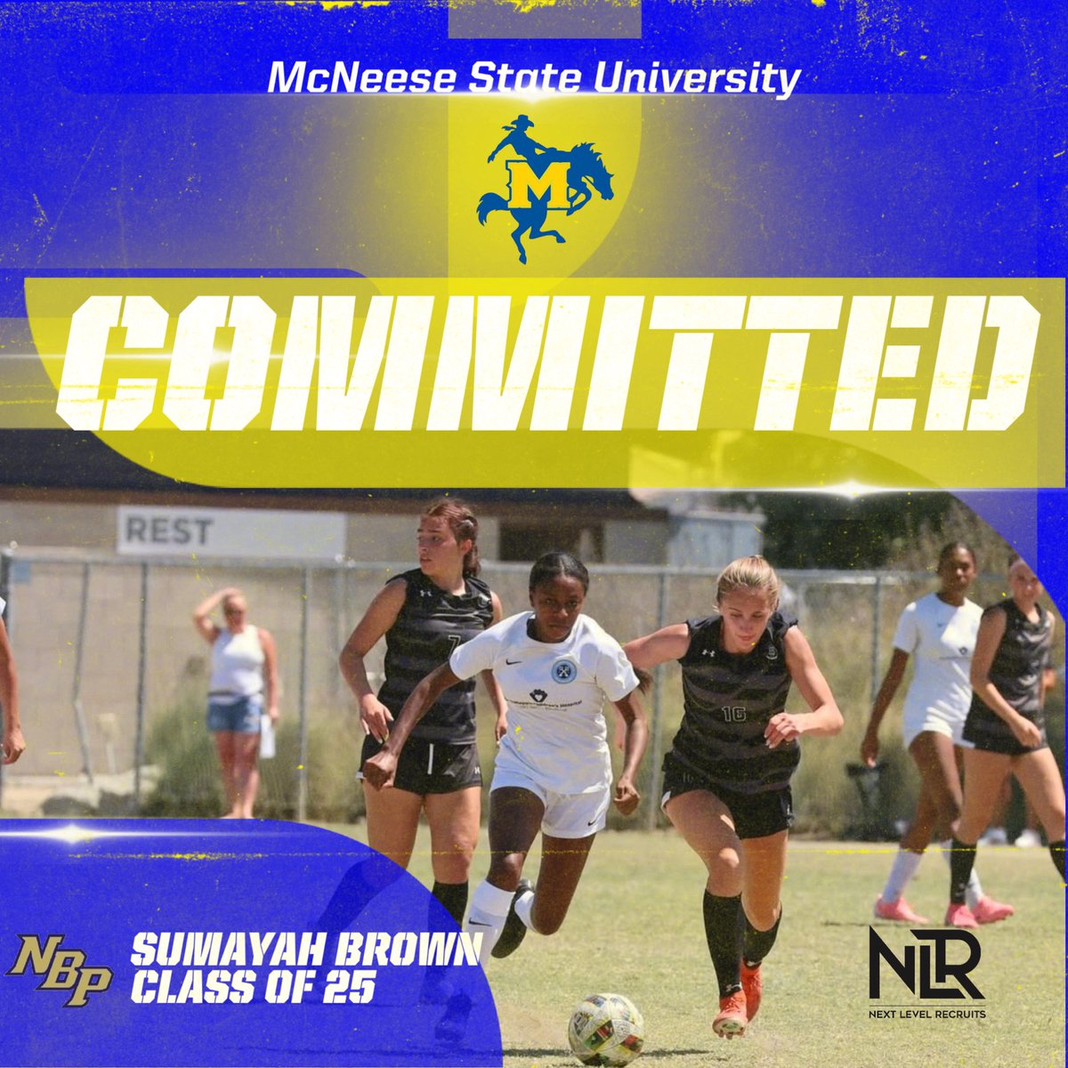 Congratulations U20 Trinidad &amp; Tobago National Team player Sumayah Brown on committing to play D1 soccer at the #NextLevel at McNeese State University!