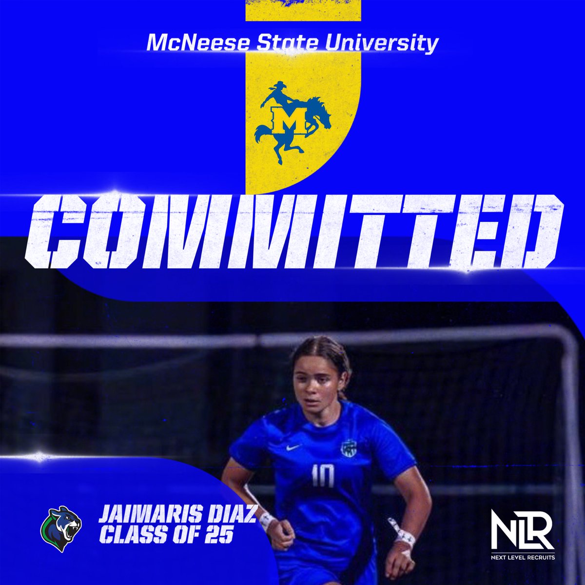 Congratulations to U20 Dominican Republic National Team player Jaimaris Diaz on committing to play D1 soccer at the #NextLevel for McNeese State University!
