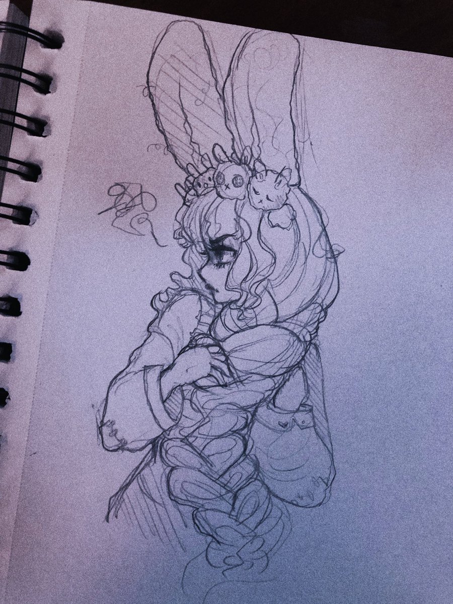 An old sketch 🥹🤍