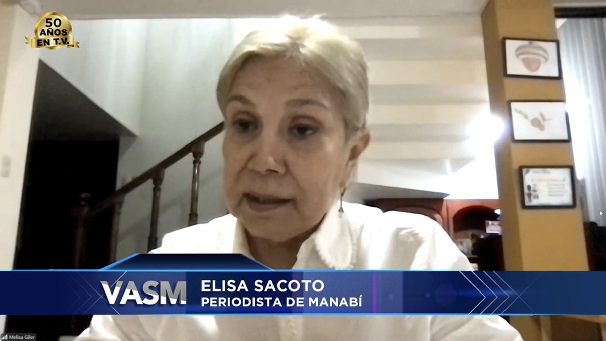 Vera_ASuManera's tweet photo. En  Manabí las veces que vino se  reunió con cuatro personas, y usted sabe que el  roce hace el cariño :@elisasacoto

YouTube Live: https://t.co/BVJW4fxQpK https://t.co/TG1sb6tm5e