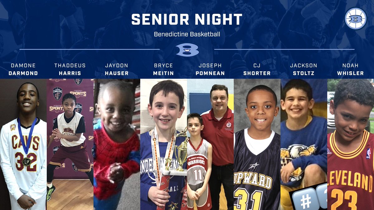 Benedictine Basketball (@cbhshoops) on Twitter photo Come celebrate our Seniors on Tuesday night at 7 PM. Festivities start after the JV game. <a href="/BENE_ATHLETICS/">Benedictine Sports</a> @coachsalata #MOB Come celebrate our Seniors on Tuesday night at 7 PM. Festivities start after the JV game. <a href="/BENE_ATHLETICS/">Benedictine Sports</a> @coachsalata #MOB