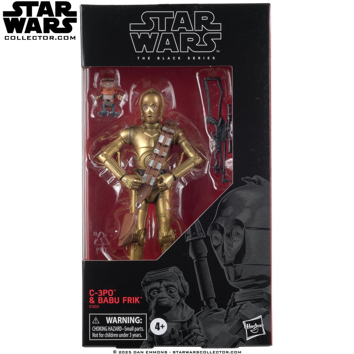 swCollector's tweet photo. Added to our The Black Series 6-Inch Photo Gallery tonight is the C-3PO &amp; Babu Frik Set.

This set was a 2019 Target Exclusive with a MSRP of $19.99. I photographed this figure back in 2019.

View more / larger Photos at https://t.co/0tNa81sAZ0

#StarWars #Hasbro #TheBlackSeries https://t.co/GjAfd1Rr3i
