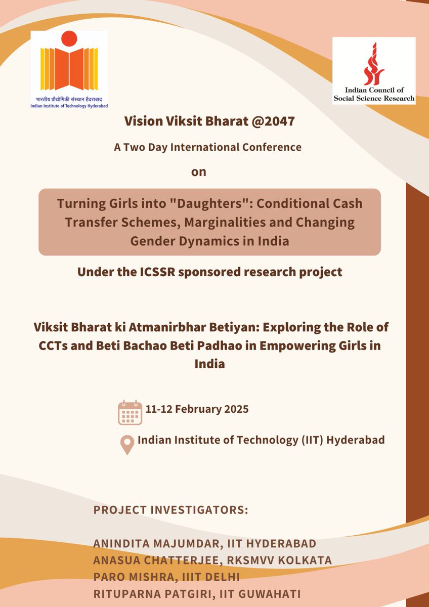 ParoMishra's tweet photo. Happening today and tomorrow at @IITHyderabad as part of an @icssr sponsored project. @AninditaMAnthro , @Rituparna37 , @MinistryWCD , @IIITDelhi , @IITGuwahati, @WCD_Delhi https://t.co/ks2S47tF0j