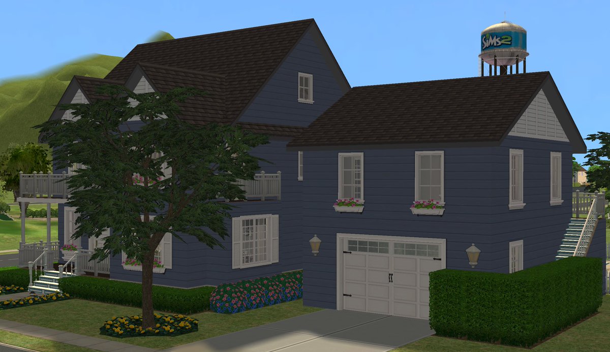 vinnyLATELY's tweet image. Okay so MY BUILD! I am so excited I finally finished this! (Thread of pics)  HOW is this game 20+ years old?? #TheSims2LegacyCollection #TheSimsw #Sims2 #ShowUsYourBuilds #ShowUsYourBuild