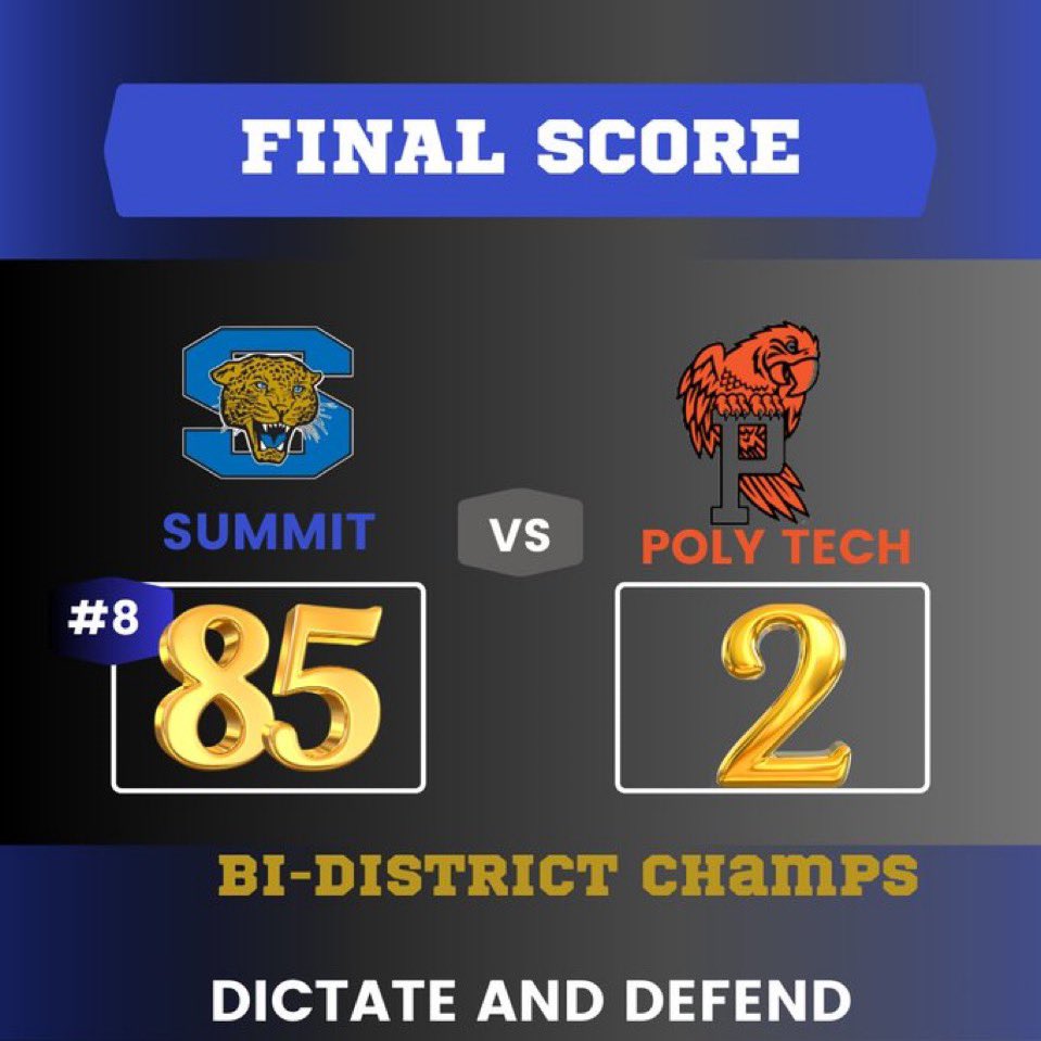 SummitGBB's tweet photo. Great team Wโฆ.๐๐ ๐๐ฅ๐ฅ ๐๐ญ๐๐ค๐ค๐
#dictateanddefend
#Bidistrictchamps๐
Kyleigh Smith- 9pts
Rayne Nyaiteiyo - 9pts
Maya Williams- 4 pts
@its_makaylakk @JamieWa26498686 @jaylaa_joseph @_lilysheppard @MISDathletics @MISDSummitJags @Tabchoops @ihss_dfw @dfwvarsity https://t.co/QSsOeurZUx