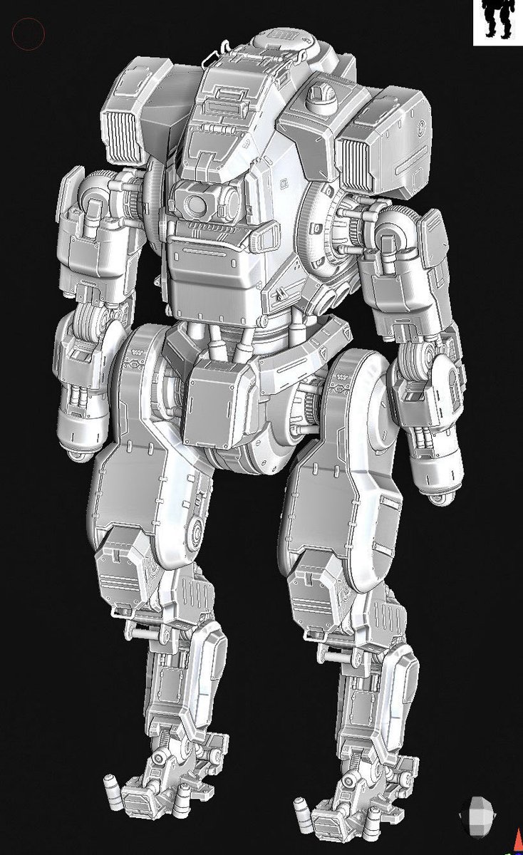 最近ずっと作業していたバンガード級タイタンのモデリングが8割方終わりました