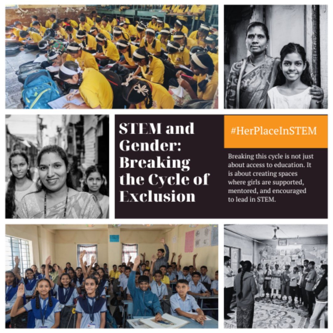ecfindia's tweet image. At Equal Community Foundation, we believe that gender equality is about shifting perspectives. When boys learn that science has no gender, they become allies in building a future where every girl with a dream to innovate can do so without barriers.

#STEMForAll #BreakingBarriers