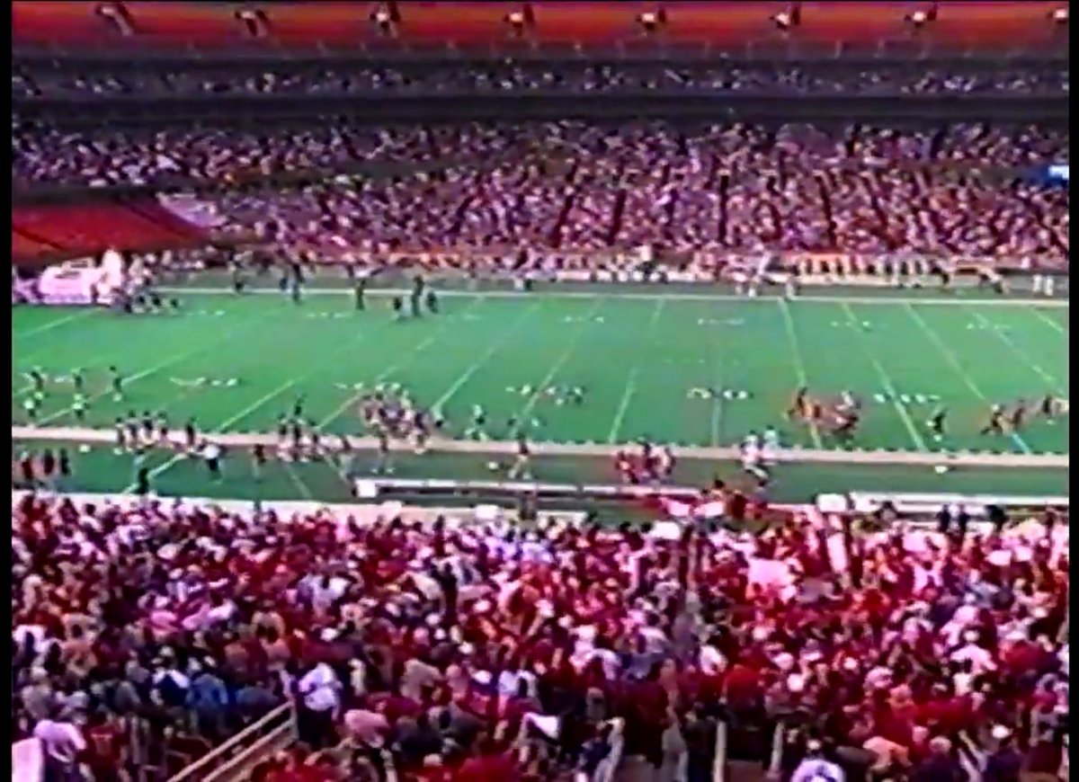 ElectLadyRamsey's tweet image. 1999 Coach Fred Bolton led my brother and a very talented Brazosport Exporters football team to the 4a Regional Finals. That year we followed the Exporters to the Astrodome and FILLED THE STADUIM! RIP Coach you really were one of a kind. #AnchorDown #ExporterHistory #TrueFANS