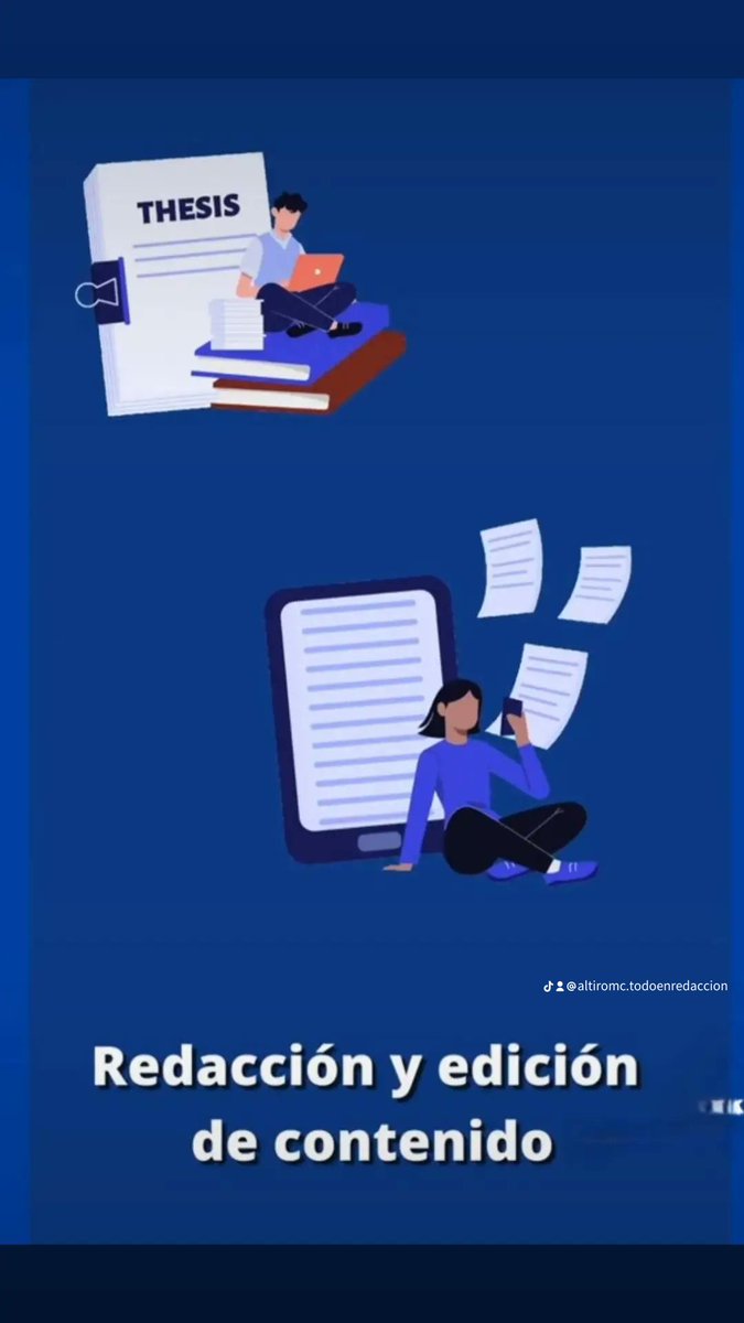 ALTiroM_C's tweet photo. ComunicadosDePrensa #EstrategiaYComunicación  #escriturapersuasiva #EscrituraInmediata #escrituraamano 
#redaccióncreativa #SEO  #comunicaciónpolítica #redacciónacadémica 
#trabajo #tesis #escriturafantasma https://t.co/GGk3MATAV3