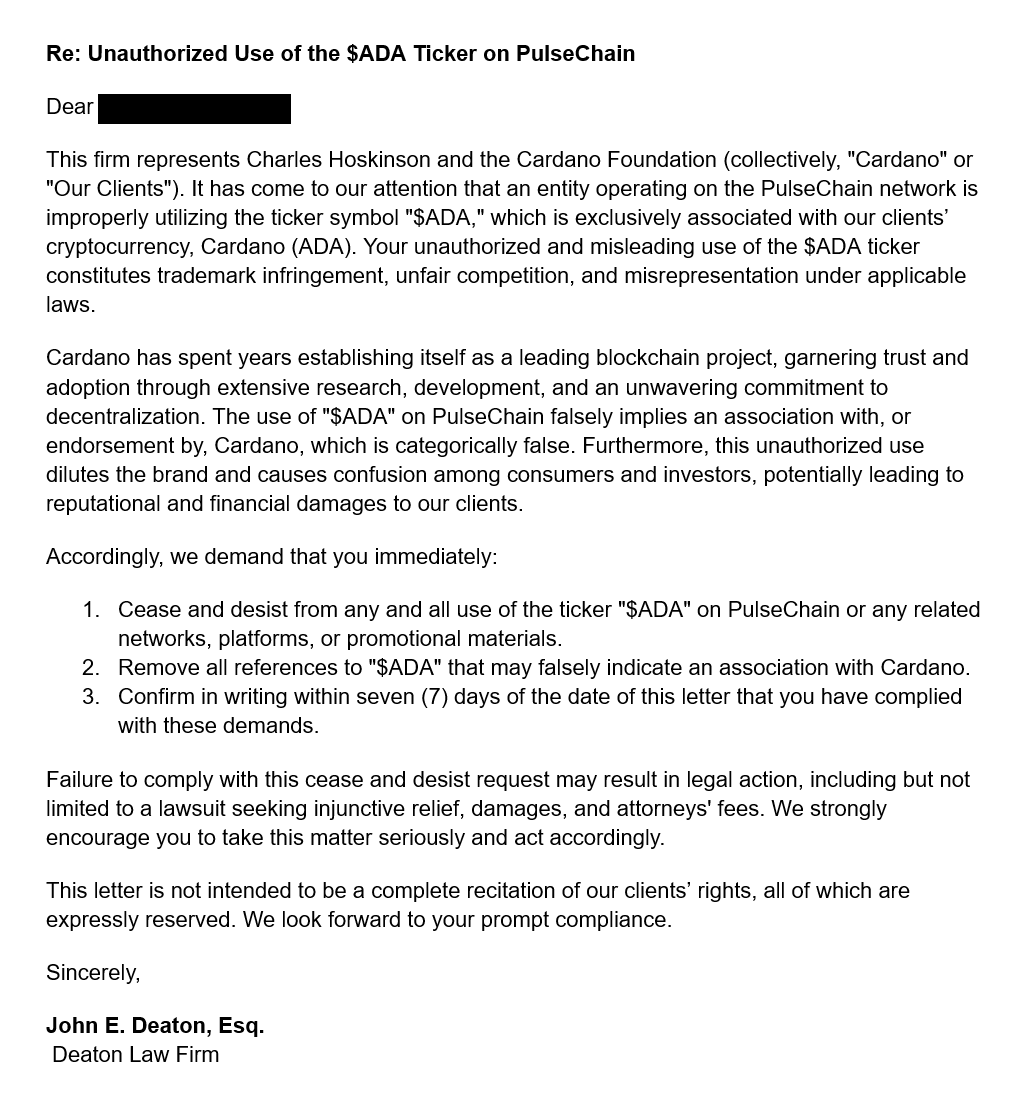 imshillgates's tweet image. Hearing rumors of registered soyboy Charles Hoskinson attempting to use lawfare against the $ADA on Pulsechain hahahah. 

Wtf 😂😂😂

Pro decentralization my ass. 

Bullish on Pulsechain $ADA!