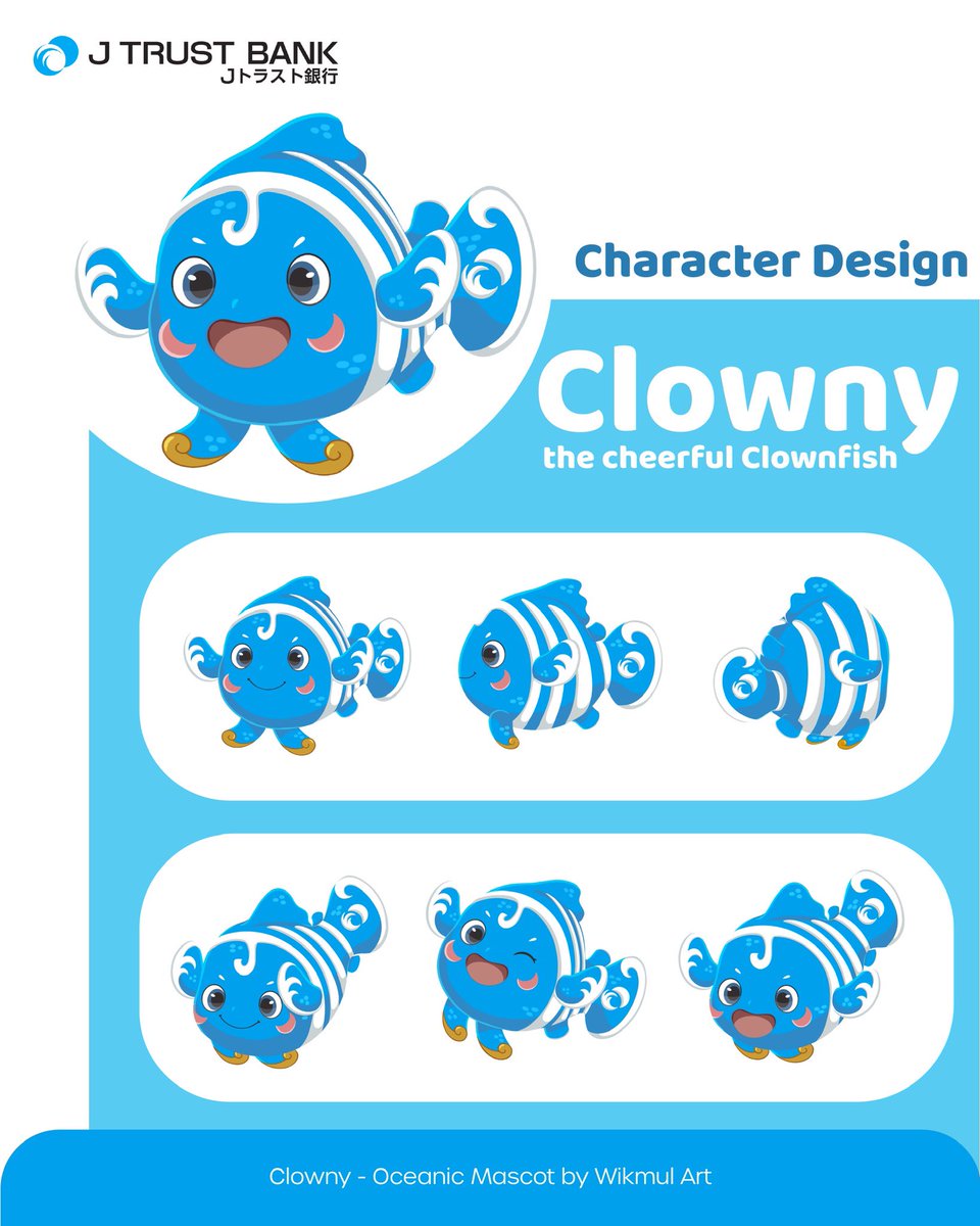 wikmull's tweet image. Tahun ini memberanikan ikut lomba maskot lagi 🐠