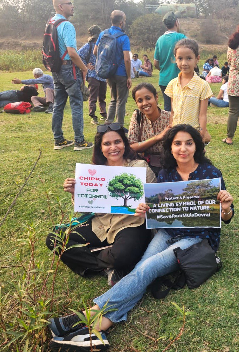 kunalmourya01's tweet image. 𝐌𝐚𝐬𝐬𝐢𝐯𝐞 𝐒𝐮𝐩𝐩𝐨𝐫𝐭 𝐭𝐨 𝐒𝐚𝐯𝐞 𝐑𝐚𝐦 𝐌𝐮𝐥𝐚 𝐃𝐞𝐯𝐫𝐚𝐢
5k+ Environment warriors gathered in Pune to protect Ram Mula Devrai #Trees  #River. Shri @Wangchuk66 &amp;amp; Sayaji Shinde also joined the movement.
 @ChaloPmc @WMMaharashtra @SayajiShinde7 
#SaveRamMulaDevrai